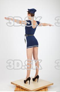 Policewoman costume texture 0004